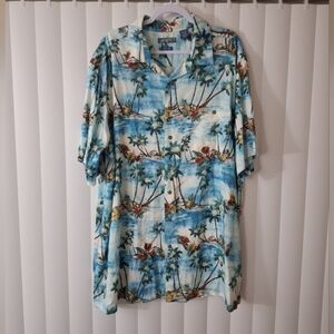 Campia Hawaiian Button Front Shirt